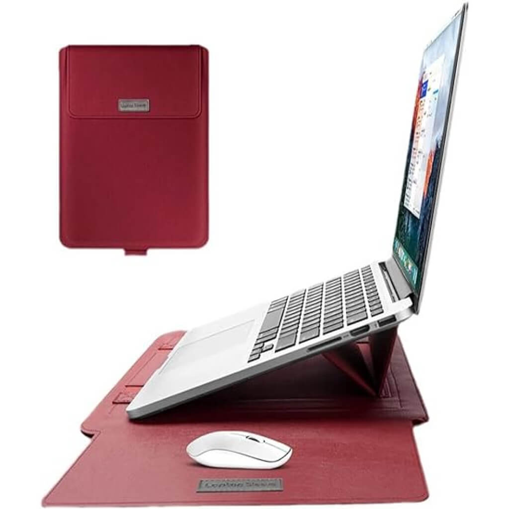 Piros laptop táska